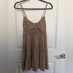 Trixxi Leopard Print Dress